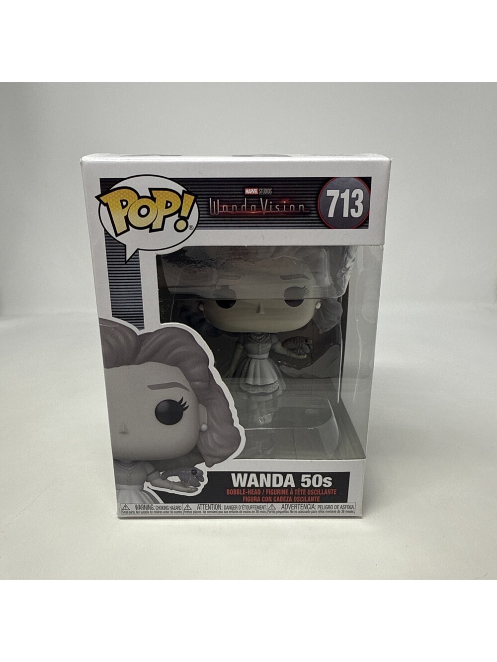 Funko Pop! Vinyl: Marvel - 50's Wanda (Black & White) #713